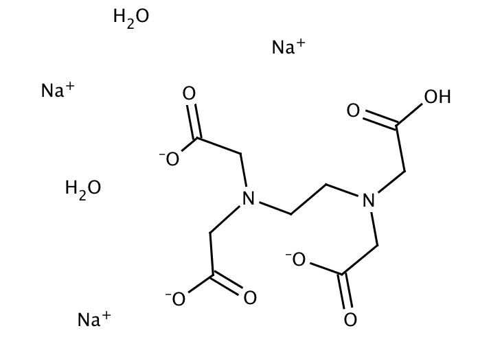 Этилендиаминтетрауксусной кислоты. Преотик ЭДТА. ЭДТА С алюминием. Этилендиамин структурная формула.