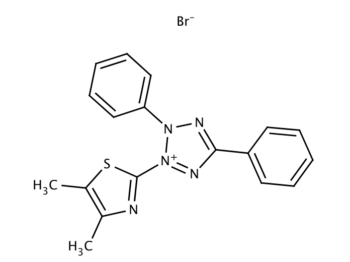 Purchase MTT (Thiazolyl Blue Tetrazolium Bromide) [298-93-1] Online ...