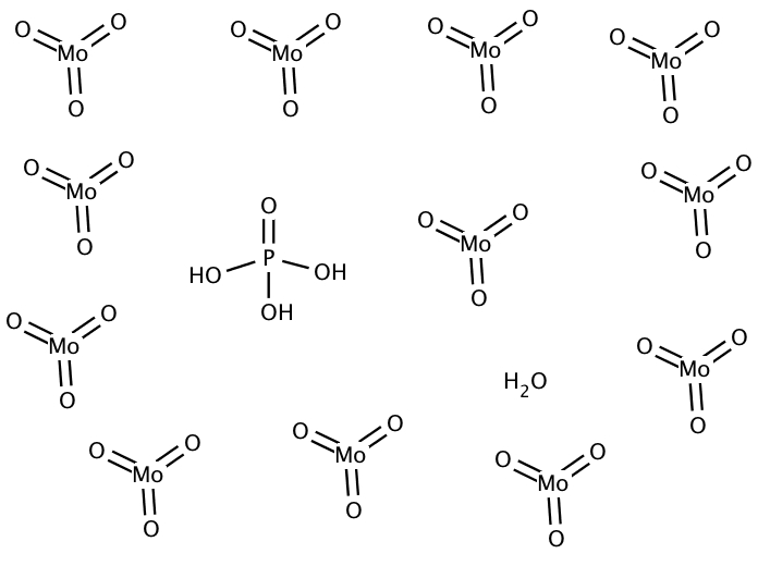 Purchase Phosphomolybdic Acid Hydrate [51429 74 4] Online • Catalog • Molekula Group