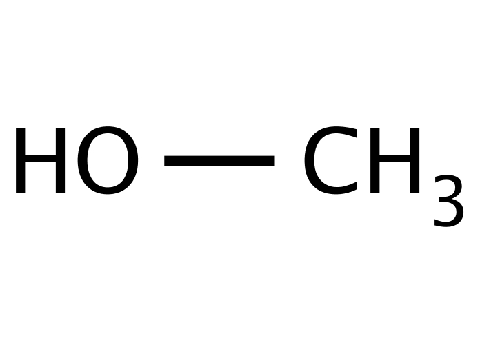 Methanol, 2.5 l, plastic, CAS No. 67-56-1