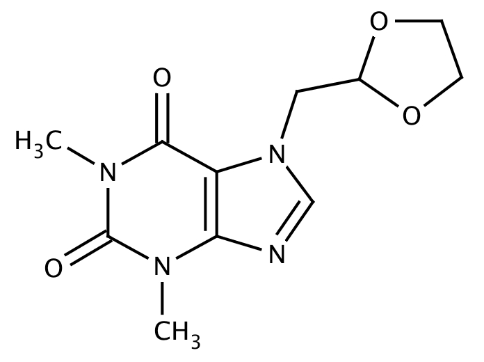 Purchase Doxofylline [69975-86-6] online • Catalog • Molekula Group