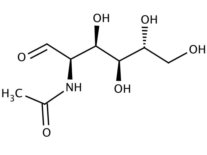 glucosamine acetyl glukozamina acetamido molekula pol glentham