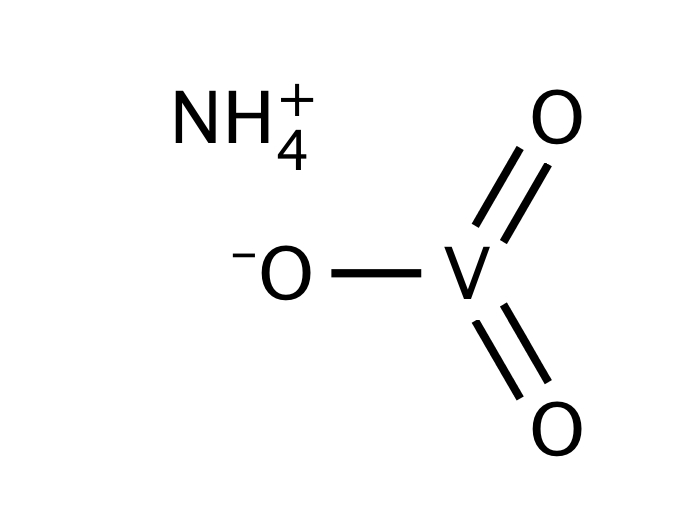 Purchase Ammonium Metavanadate [7803-55-6] Online • Catalog • Molekula 