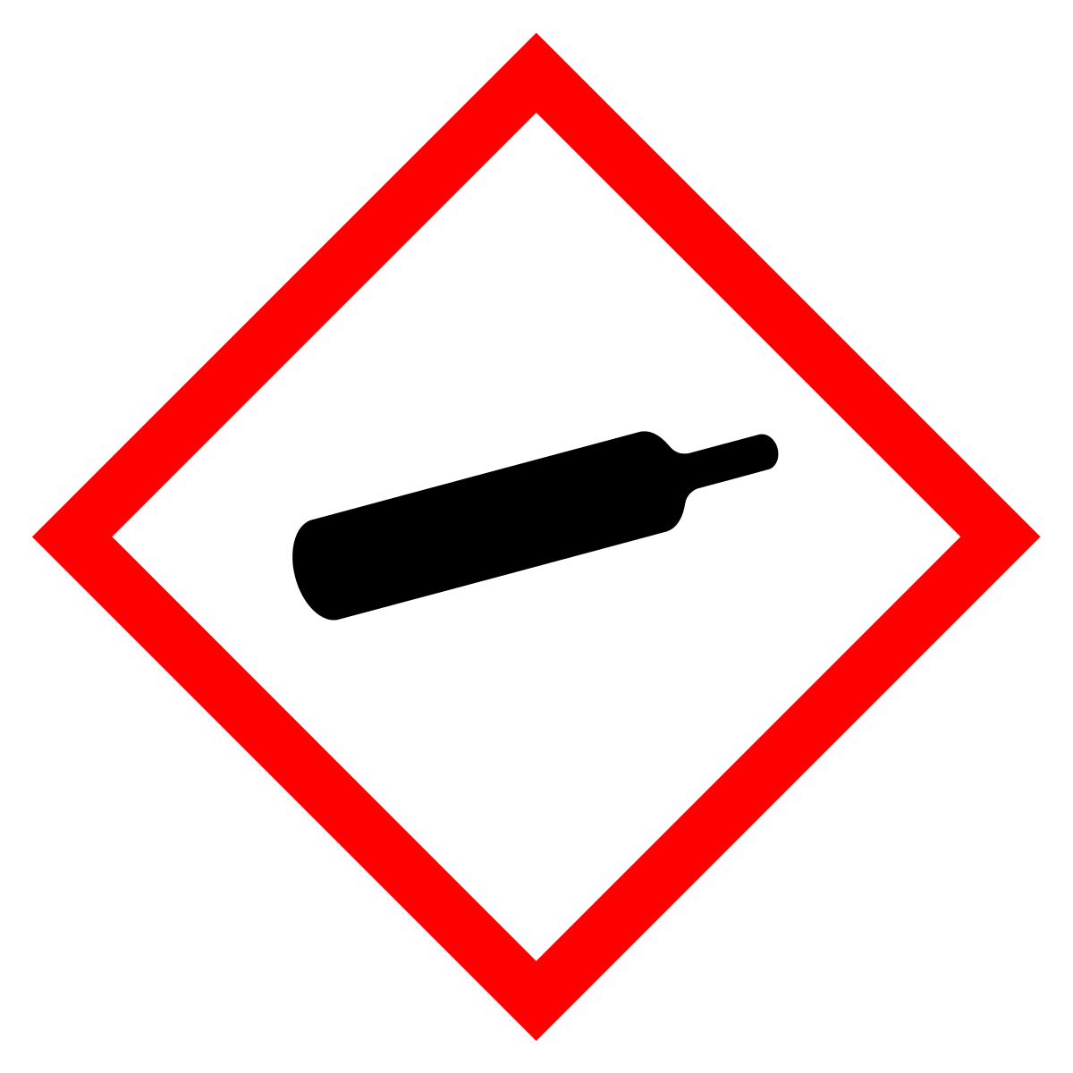 GHS pictogram — Compressed Gas