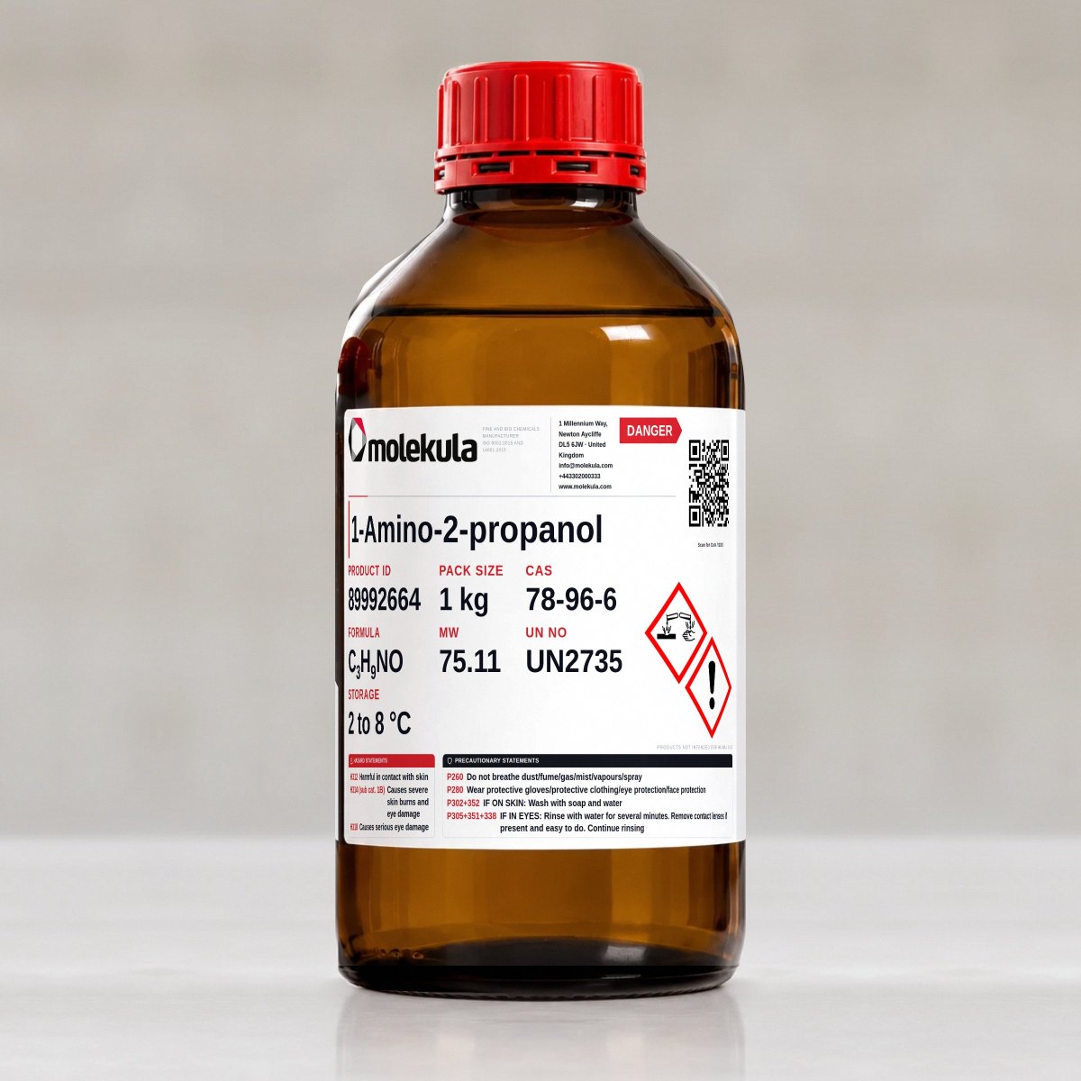 1-Amino-2-propanol, 1 kg pack