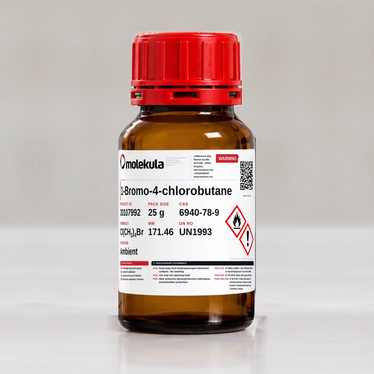 1-Bromo-4-chlorobutane, 25 g pack