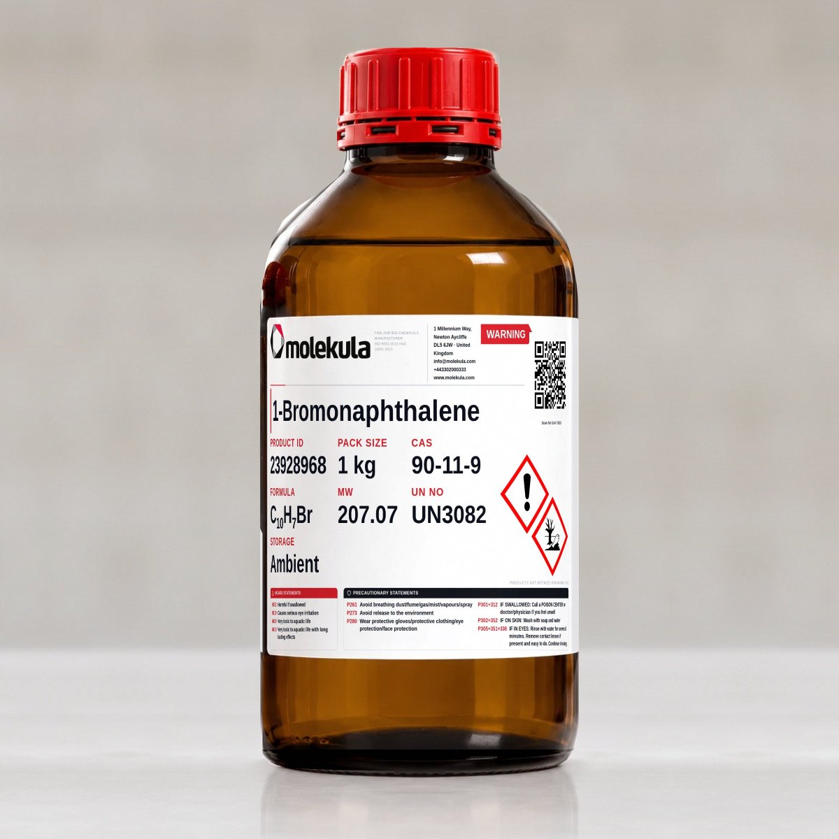 1-Bromonaphthalene, 1 kg pack