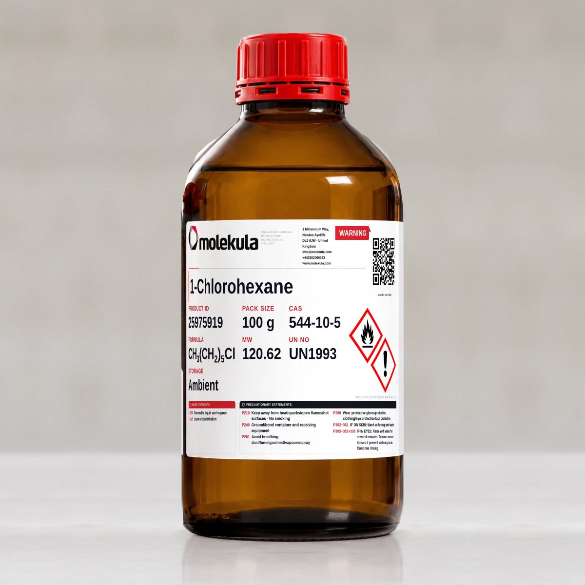 1-Chlorohexane, 100 g pack