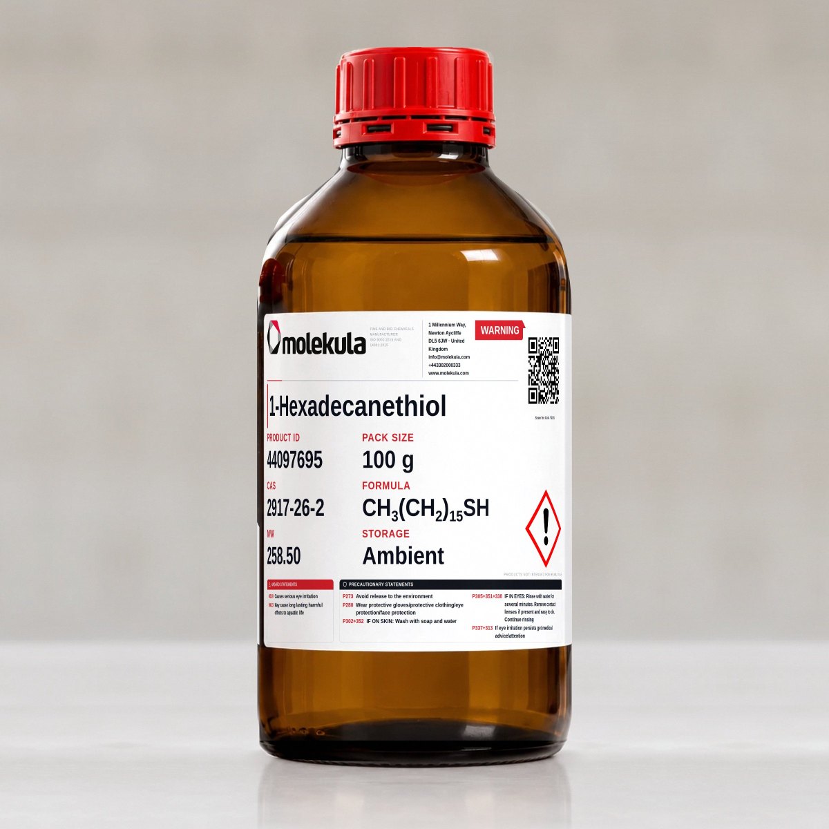 1-Hexadecanethiol, 100 g pack