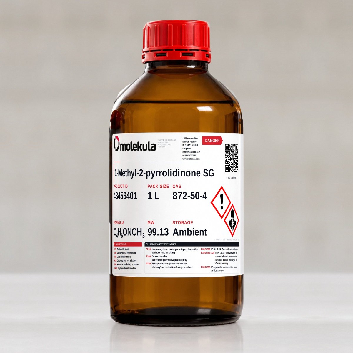 1-Methyl-2-pyrrolidinone SG, 1 L pack