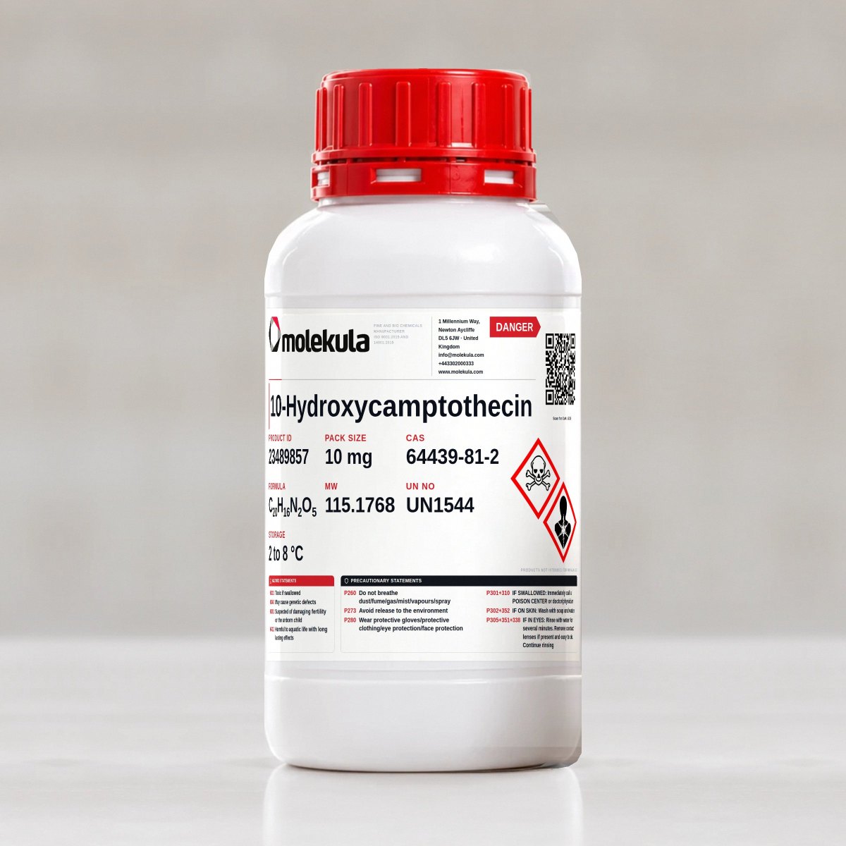 10-Hydroxycamptothecin, 10 mg pack