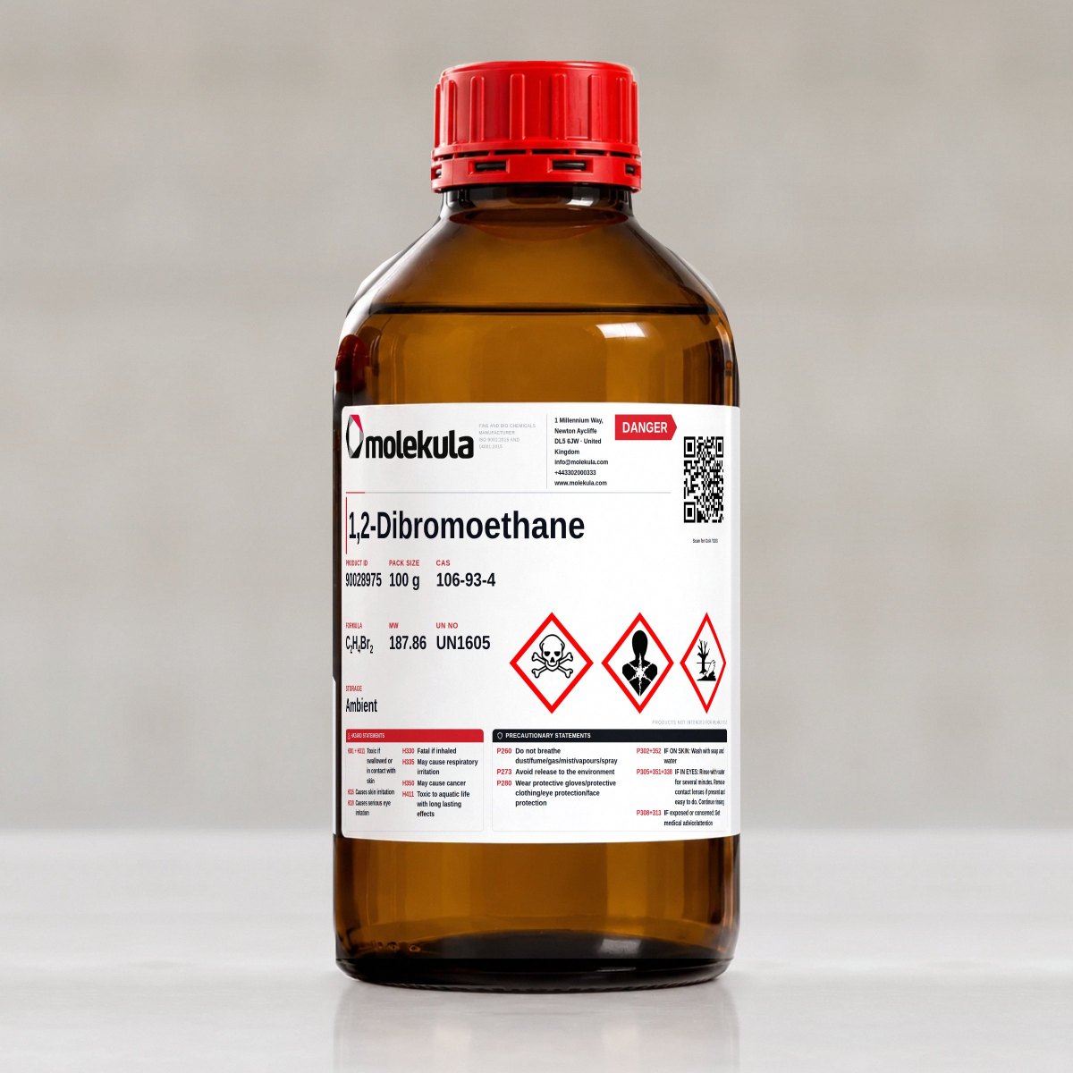 1,2-Dibromoethane, 100 g pack