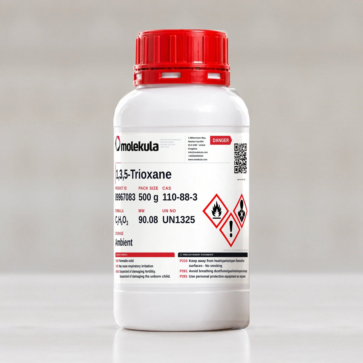 1,3,5-Trioxane, 500 g pack