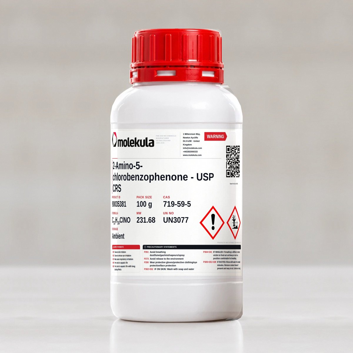 2-Amino-5-chlorobenzophenone - USP CRS, 100 g pack