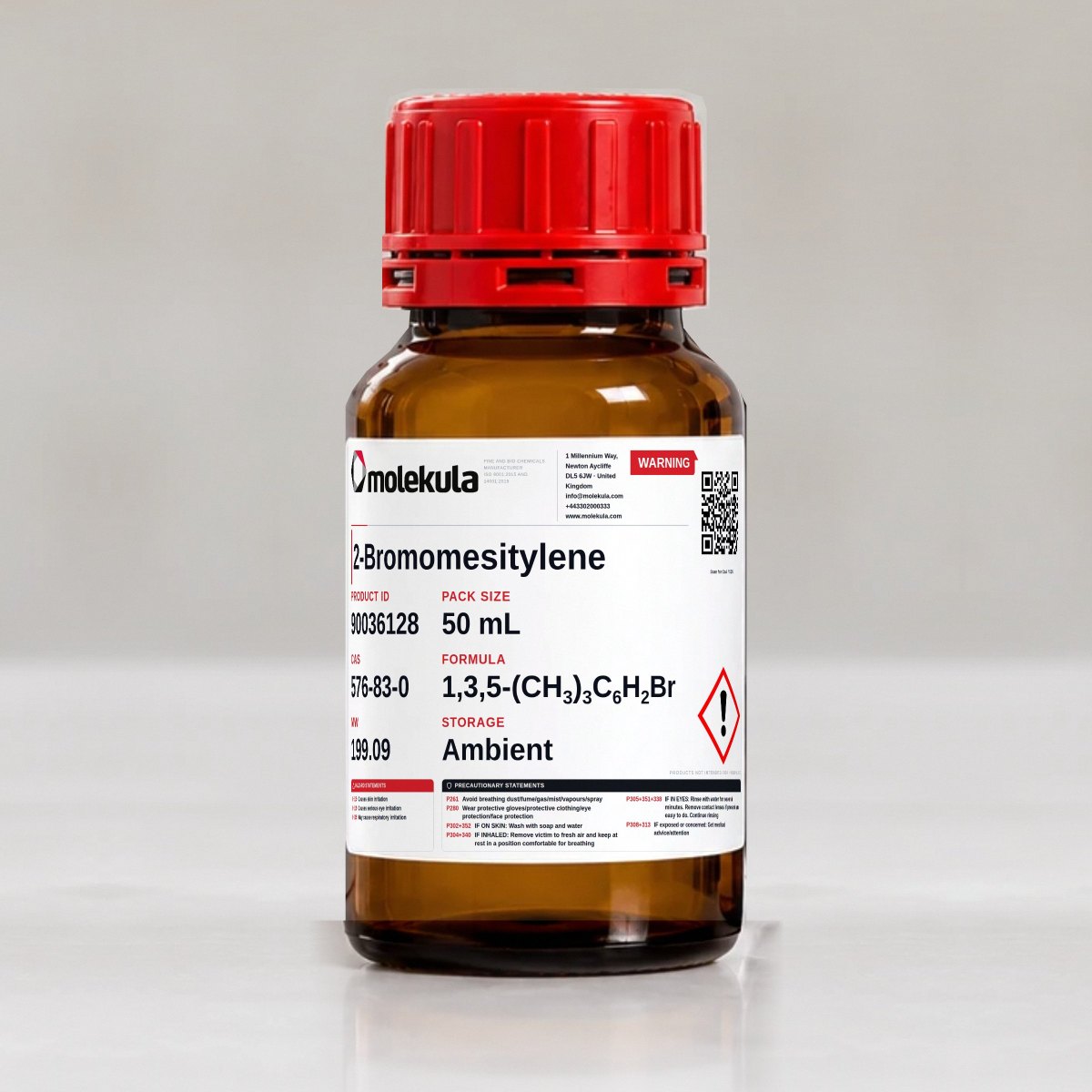 2-Bromomesitylene, 50 mL pack