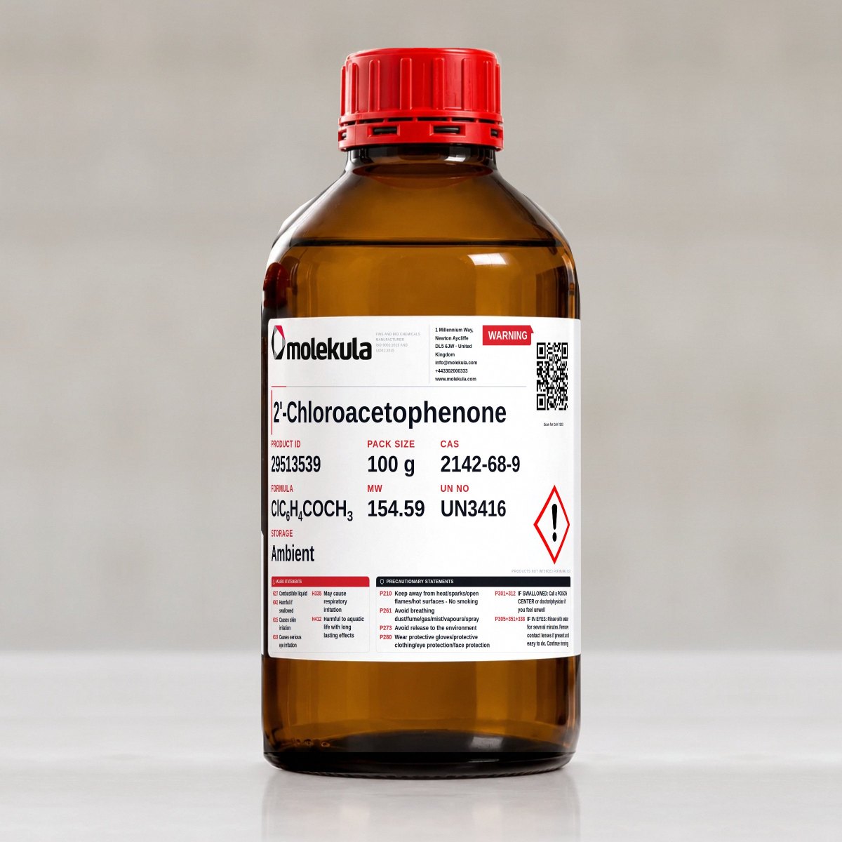 2'-Chloroacetophenone, 100 g pack