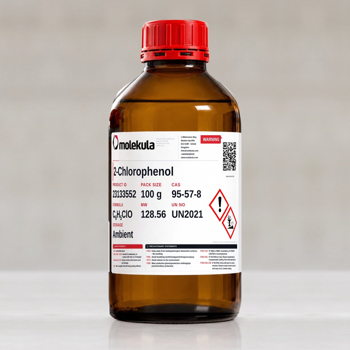 2-Chlorophenol, 100 g pack