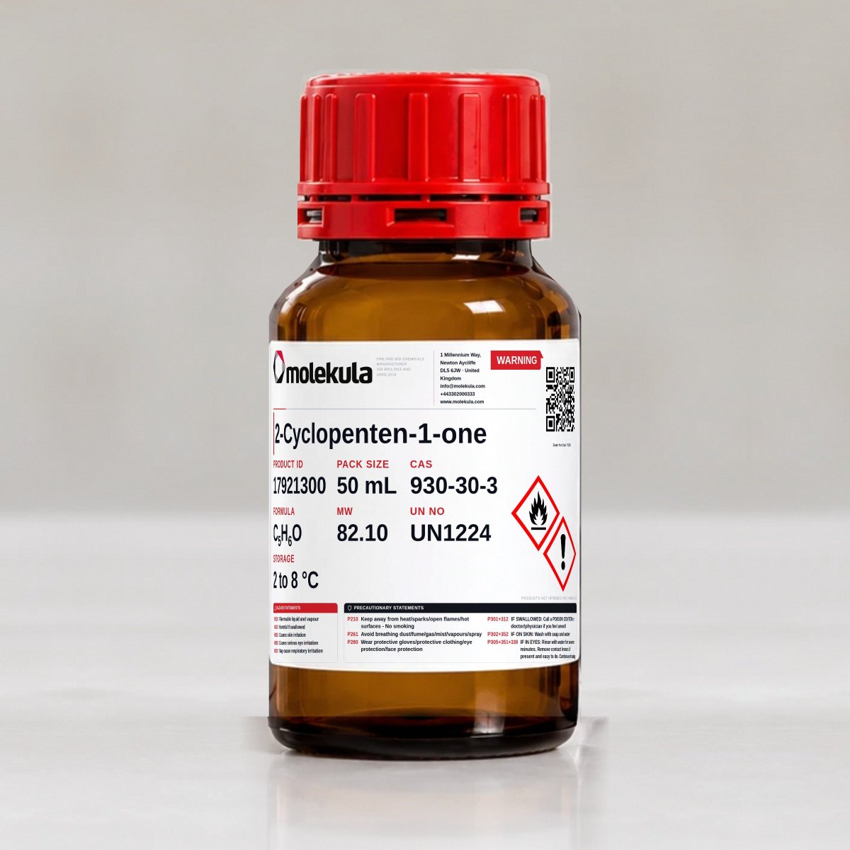 2-Cyclopenten-1-one, 50 mL pack