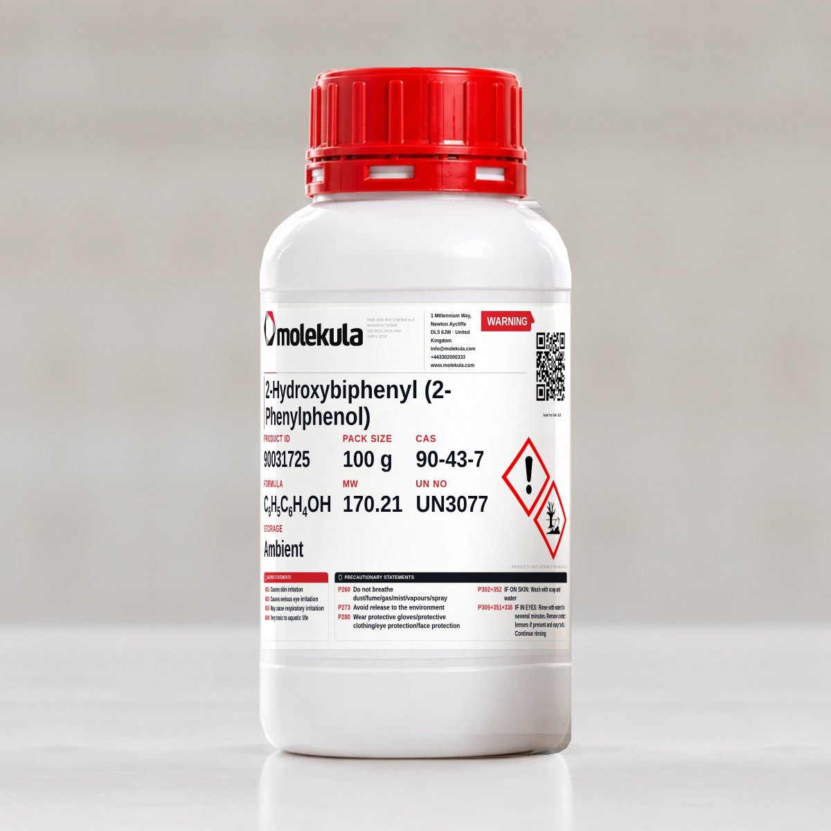 2-Hydroxybiphenyl (2-Phenylphenol), 100 g pack