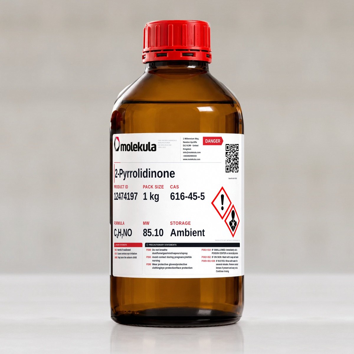 2-Pyrrolidinone, 1 kg pack