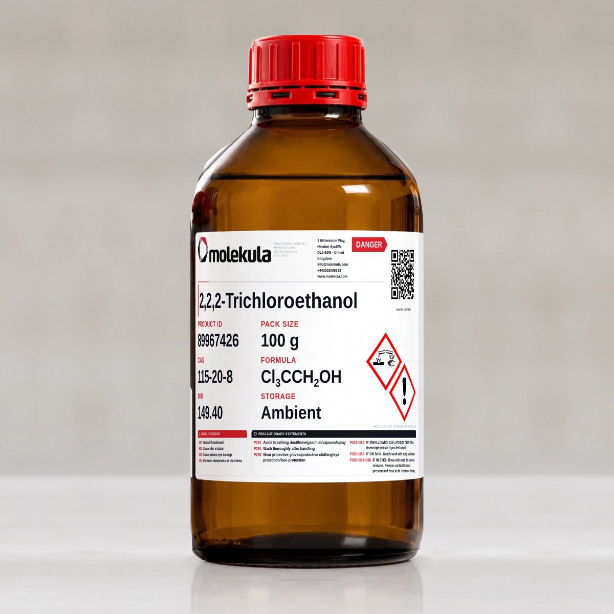 2,2,2-Trichloroethanol, 100 g pack