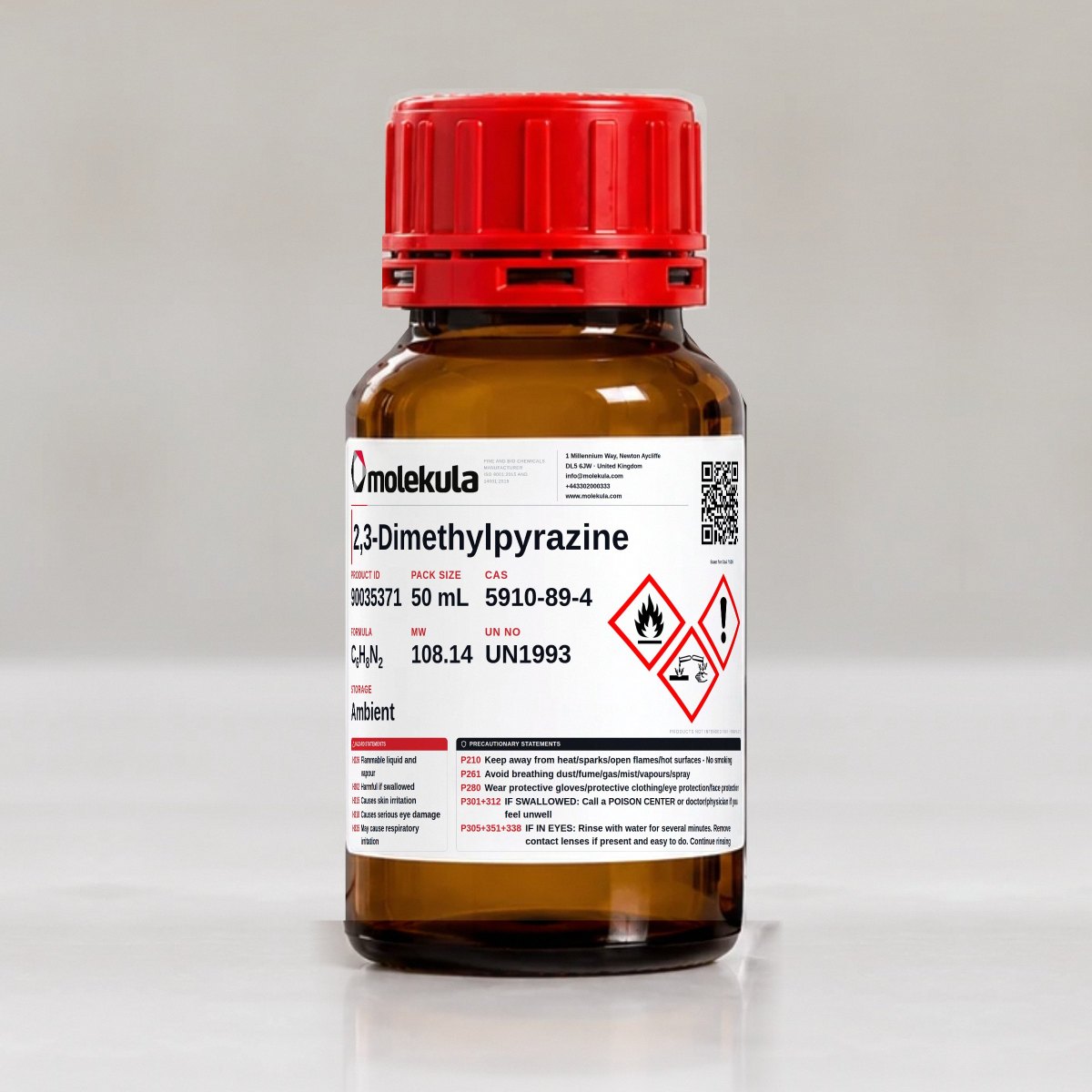 2,3-Dimethylpyrazine, 50 mL pack