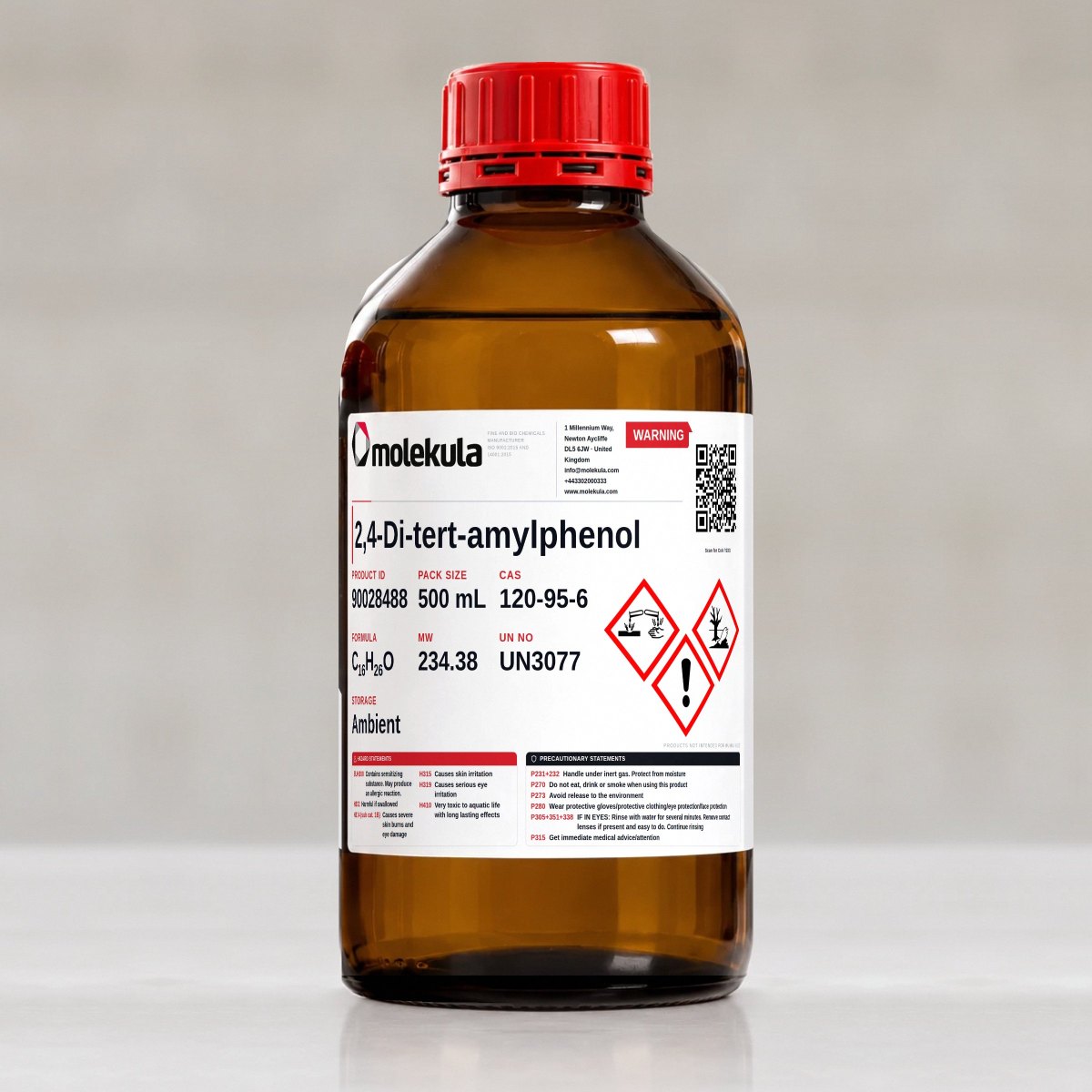 2,4-Di-tert-amylphenol, 500 mL pack