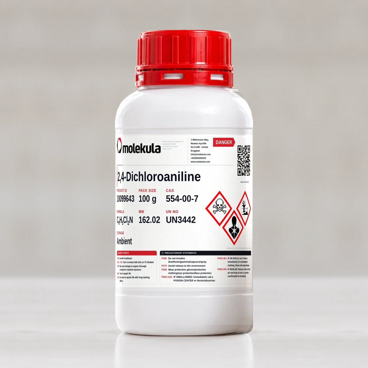 2,4-Dichloroaniline, 100 g pack