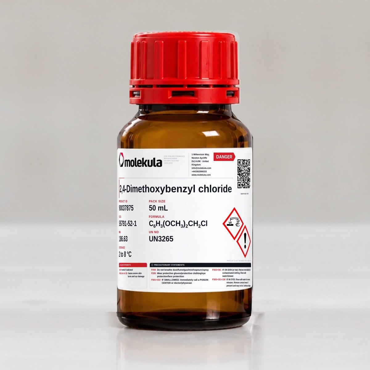 2,4-Dimethoxybenzyl chloride, 50 mL pack