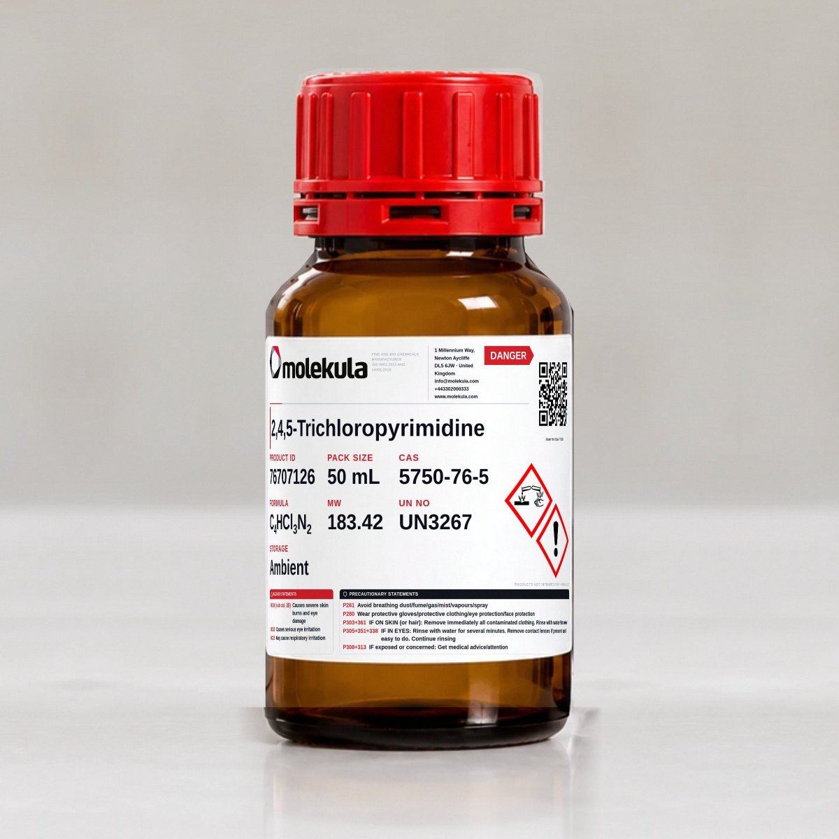 2,4,5-Trichloropyrimidine, 50 mL pack