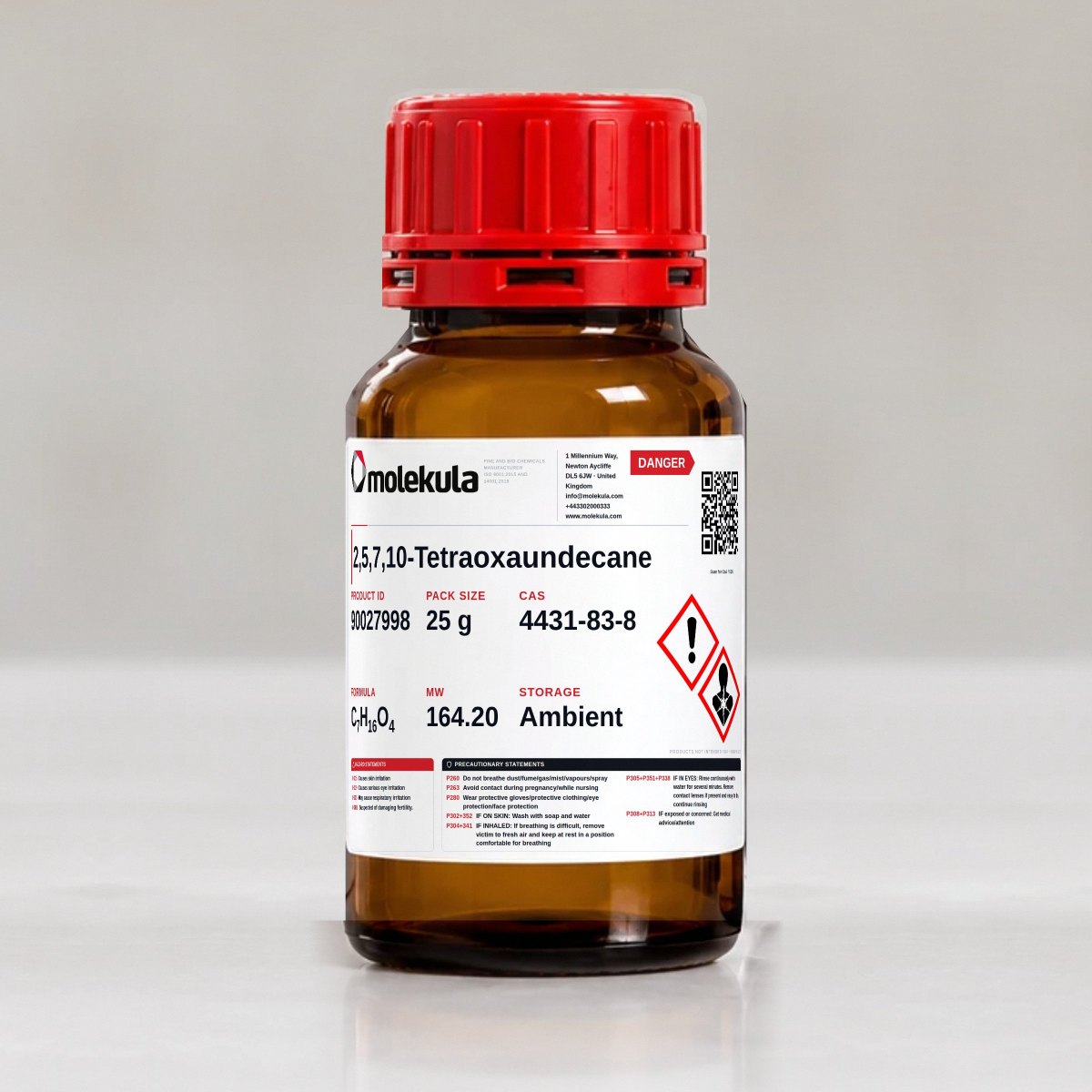 2,5,7,10-Tetraoxaundecane, 25 g pack