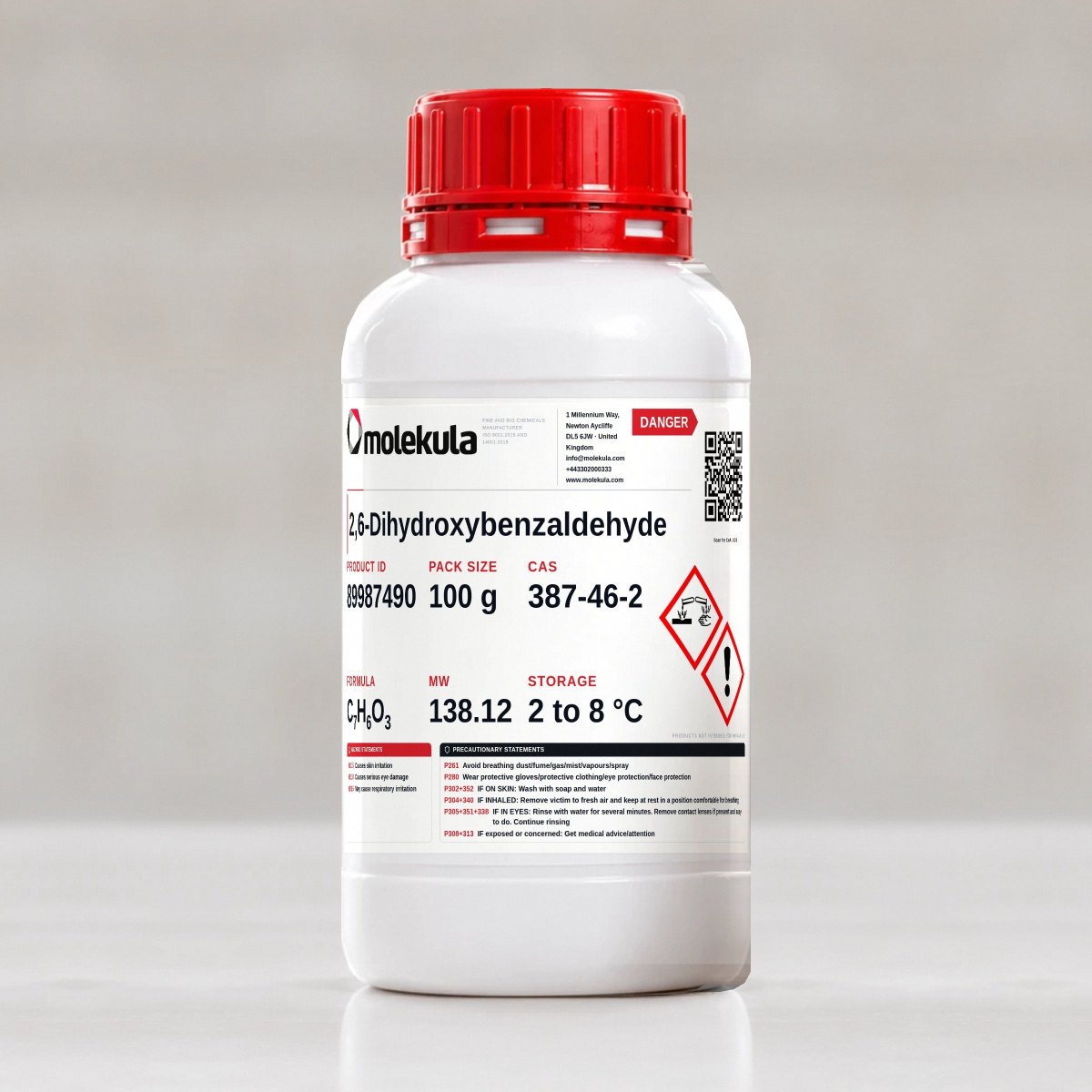 2,6-Dihydroxybenzaldehyde, 100 g pack