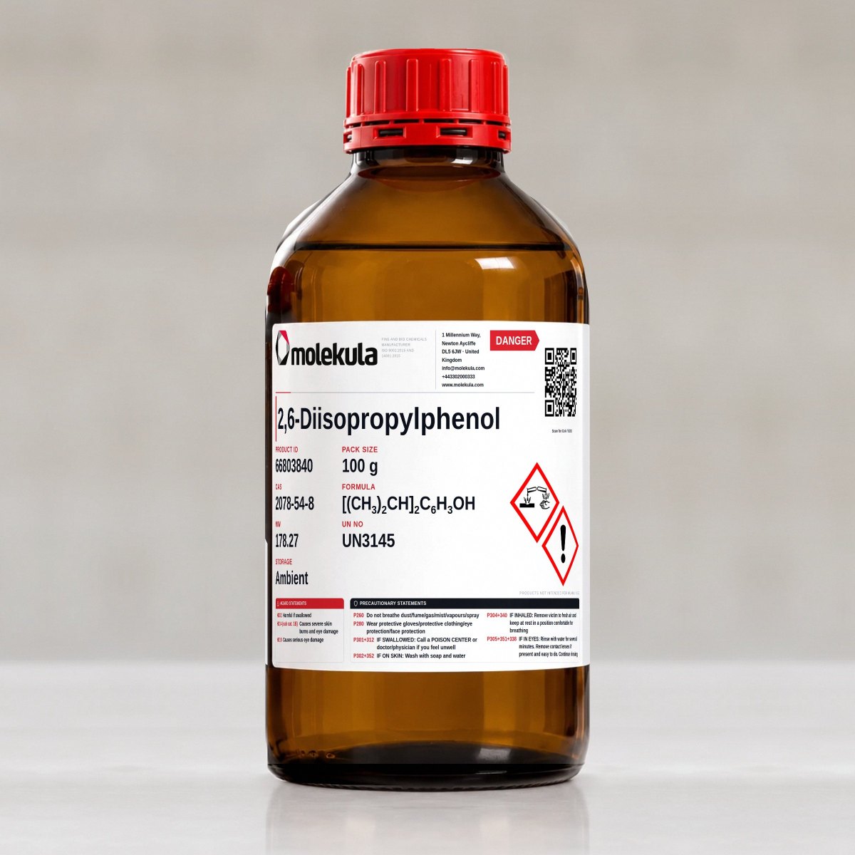 2,6-Diisopropylphenol, 100 g pack