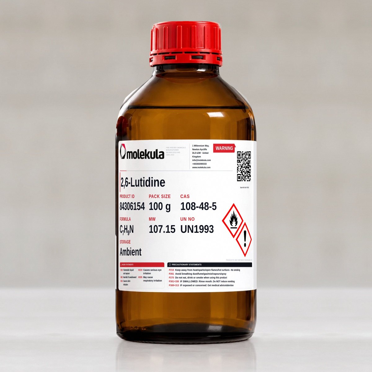 2,6-Lutidine, 100 g pack