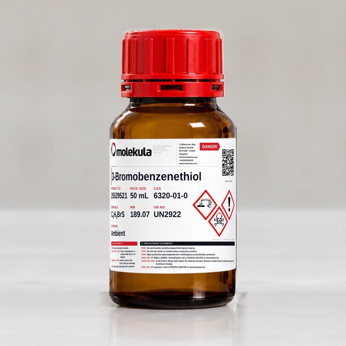3-Bromobenzenethiol, 50 mL pack