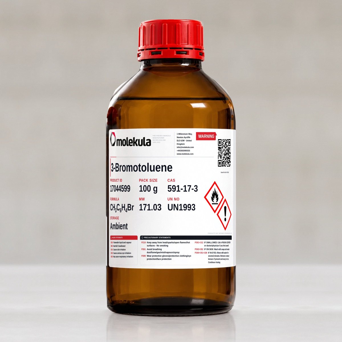 3-Bromotoluene, 100 g pack