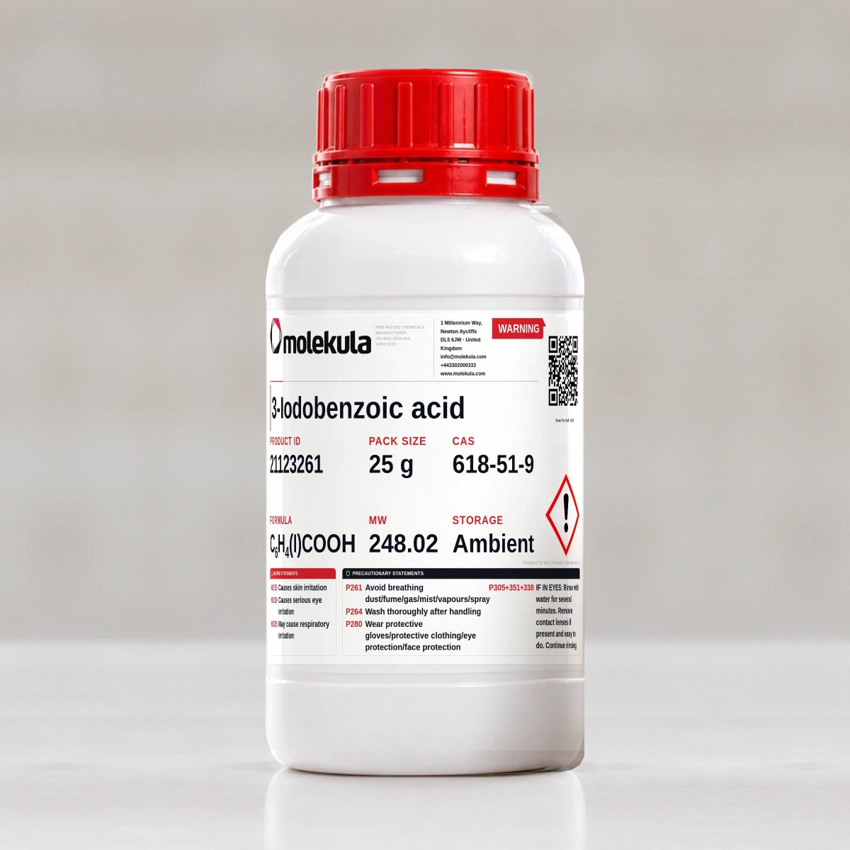 3-Iodobenzoic acid, 25 g pack