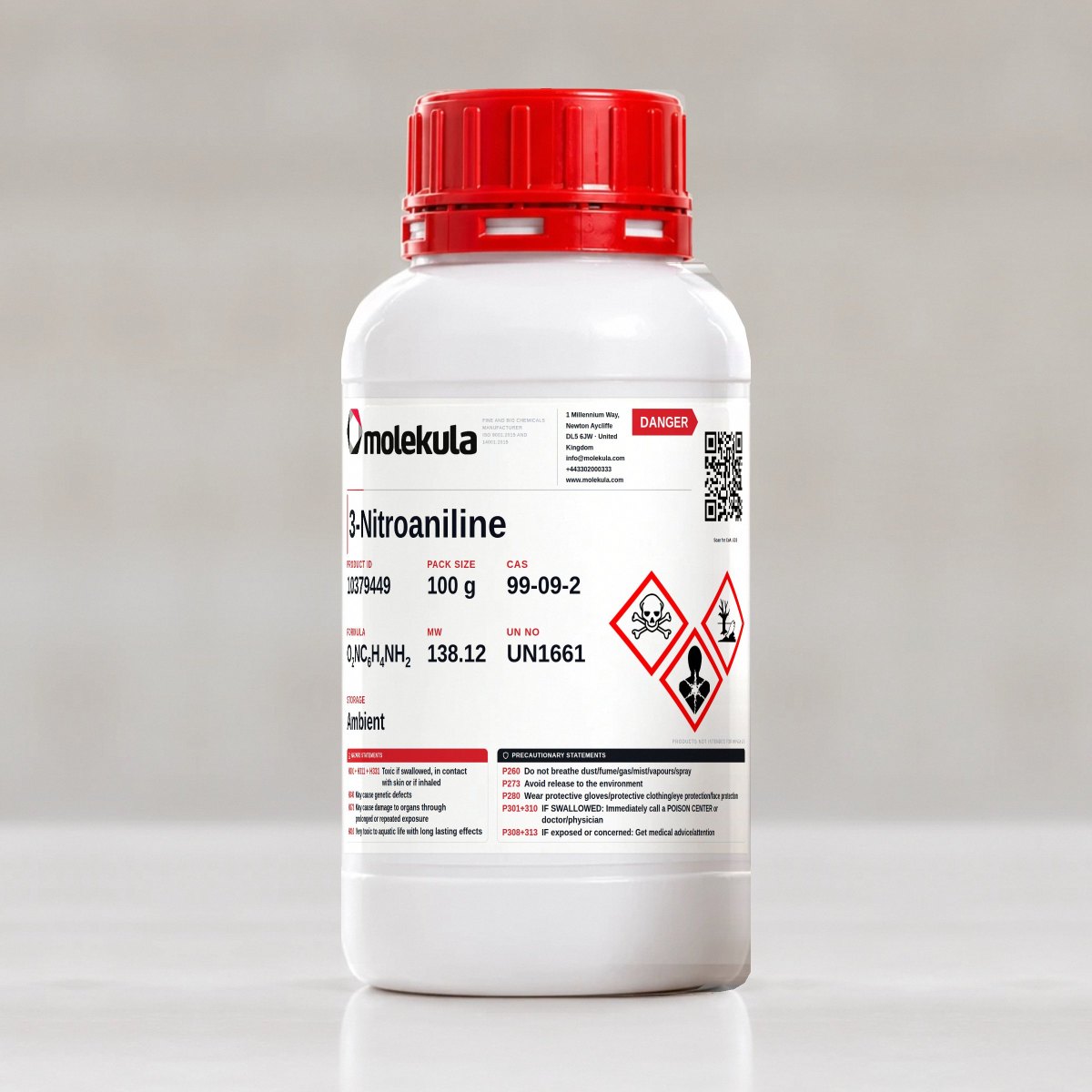 3-Nitroaniline, 100 g pack