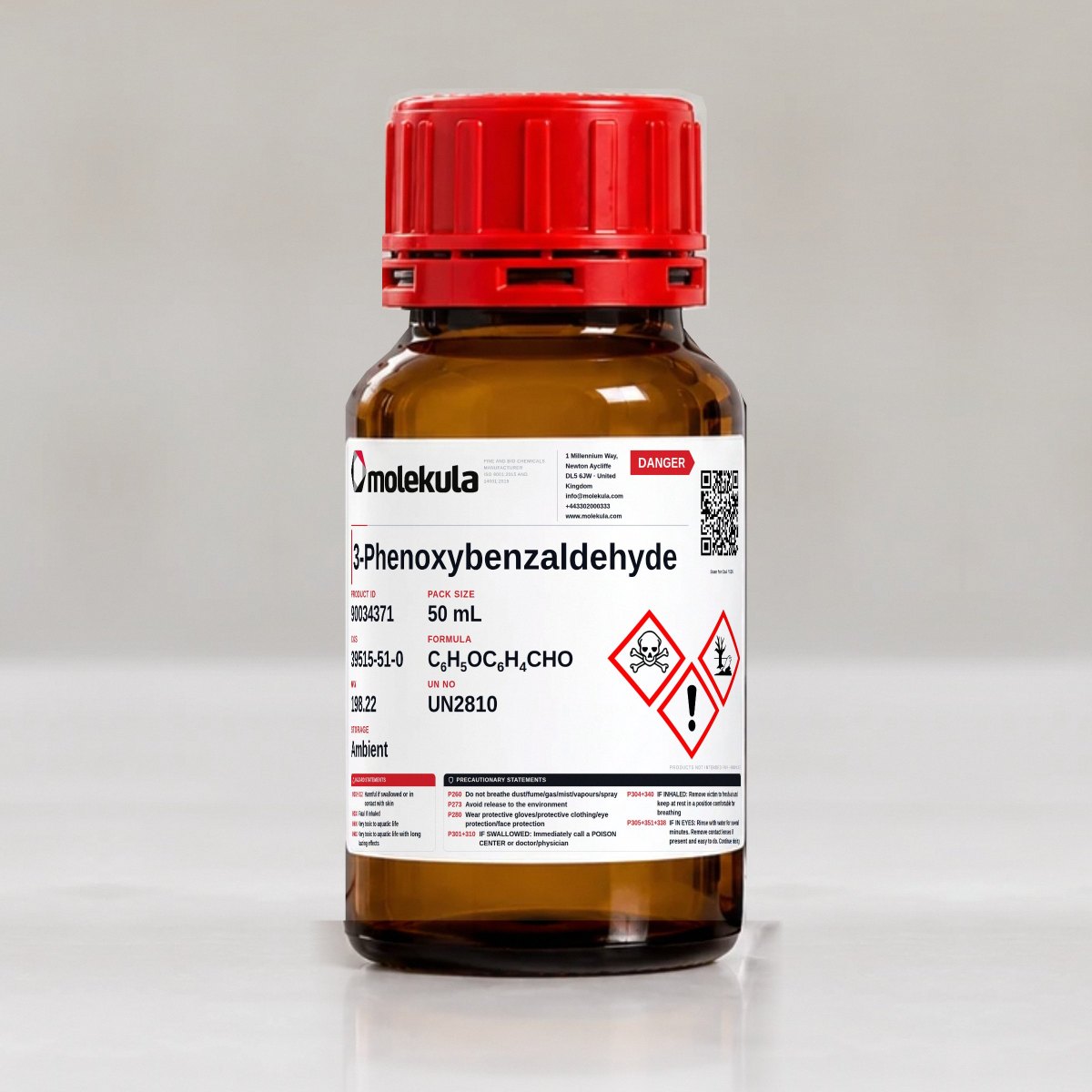3-Phenoxybenzaldehyde, 50 mL pack