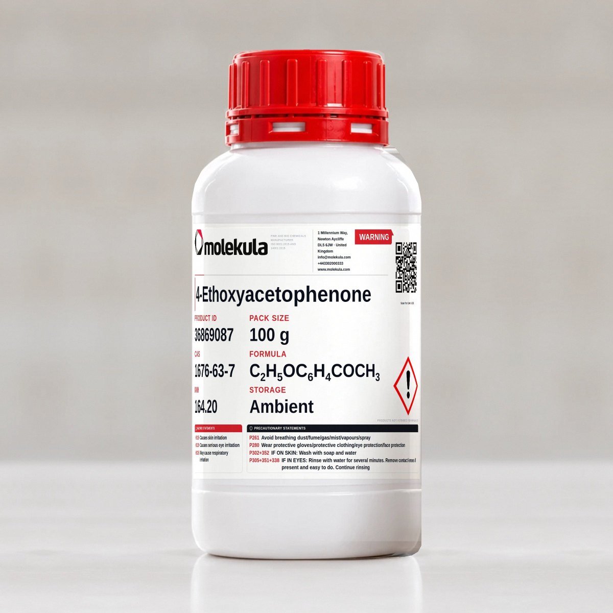 4-Ethoxyacetophenone, 100 g pack