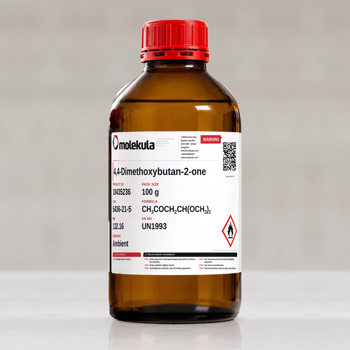 4,4-Dimethoxybutan-2-one, 100 g pack