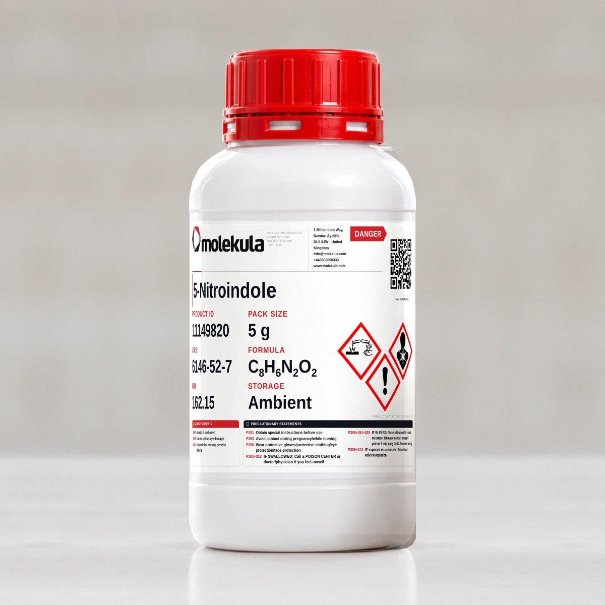 5-Nitroindole, 5 g pack