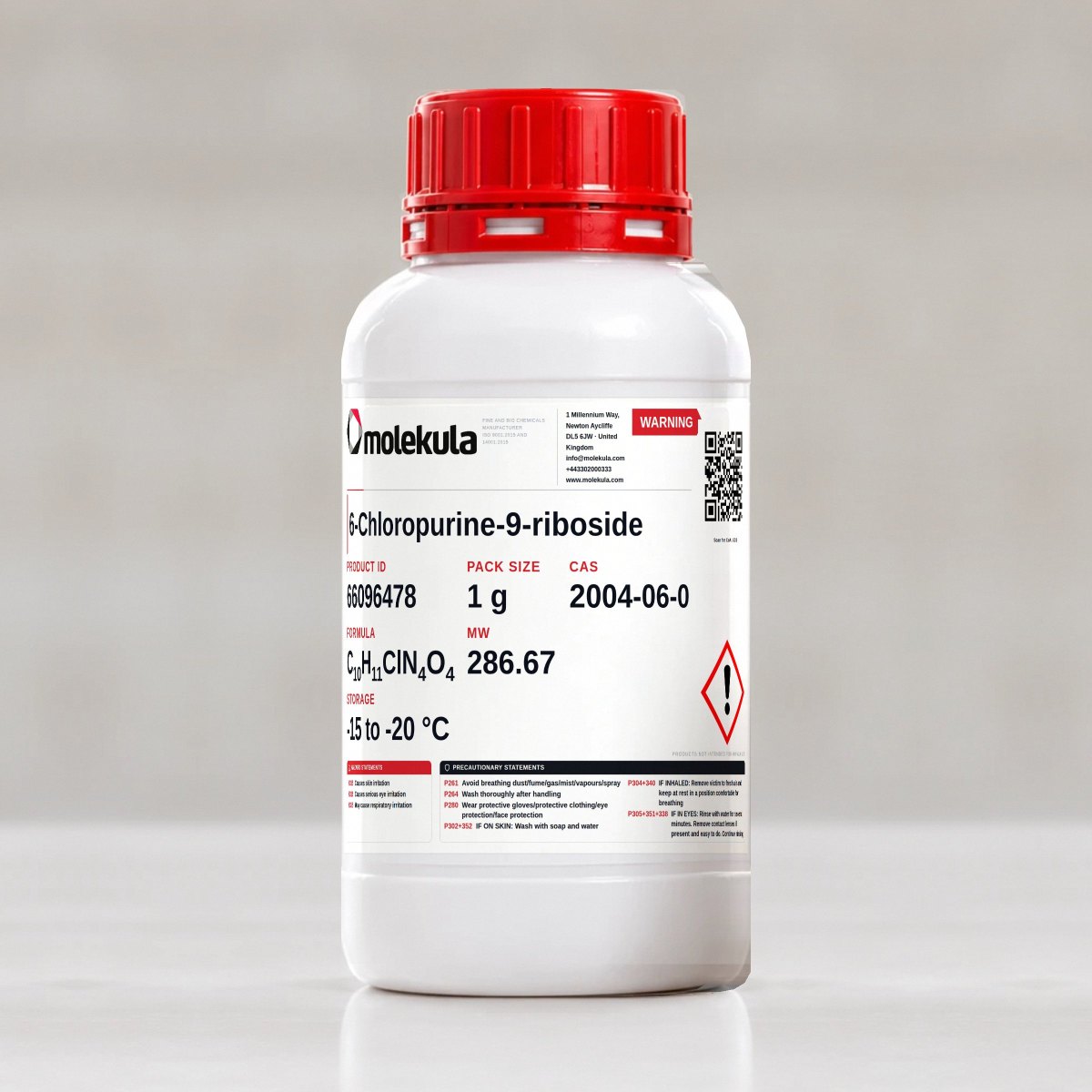 6-Chloropurine-9-riboside, 1 g pack