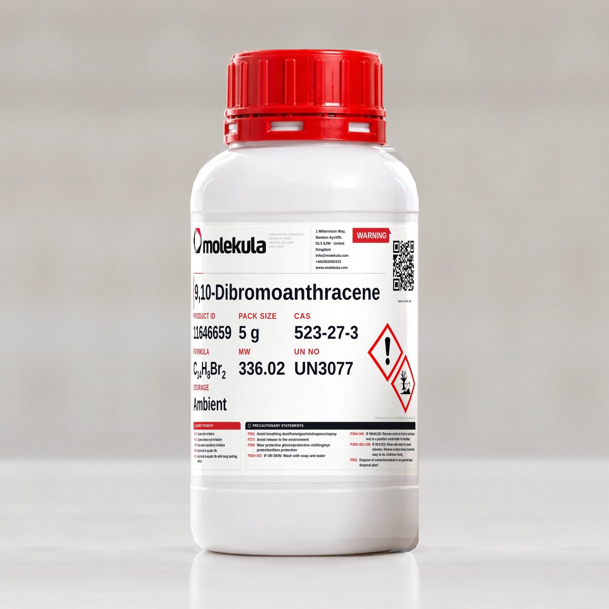 9,10-Dibromoanthracene, 5 g pack