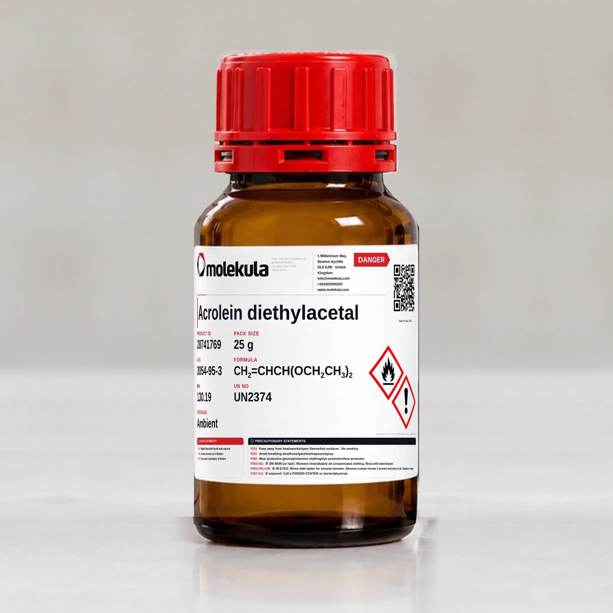 Acrolein diethylacetal, 25 g pack