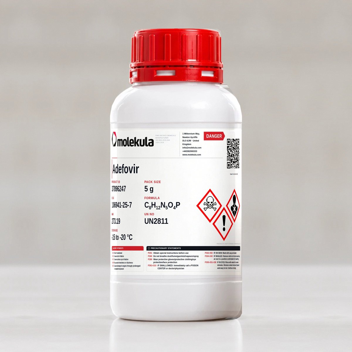 Adefovir, 5 g pack