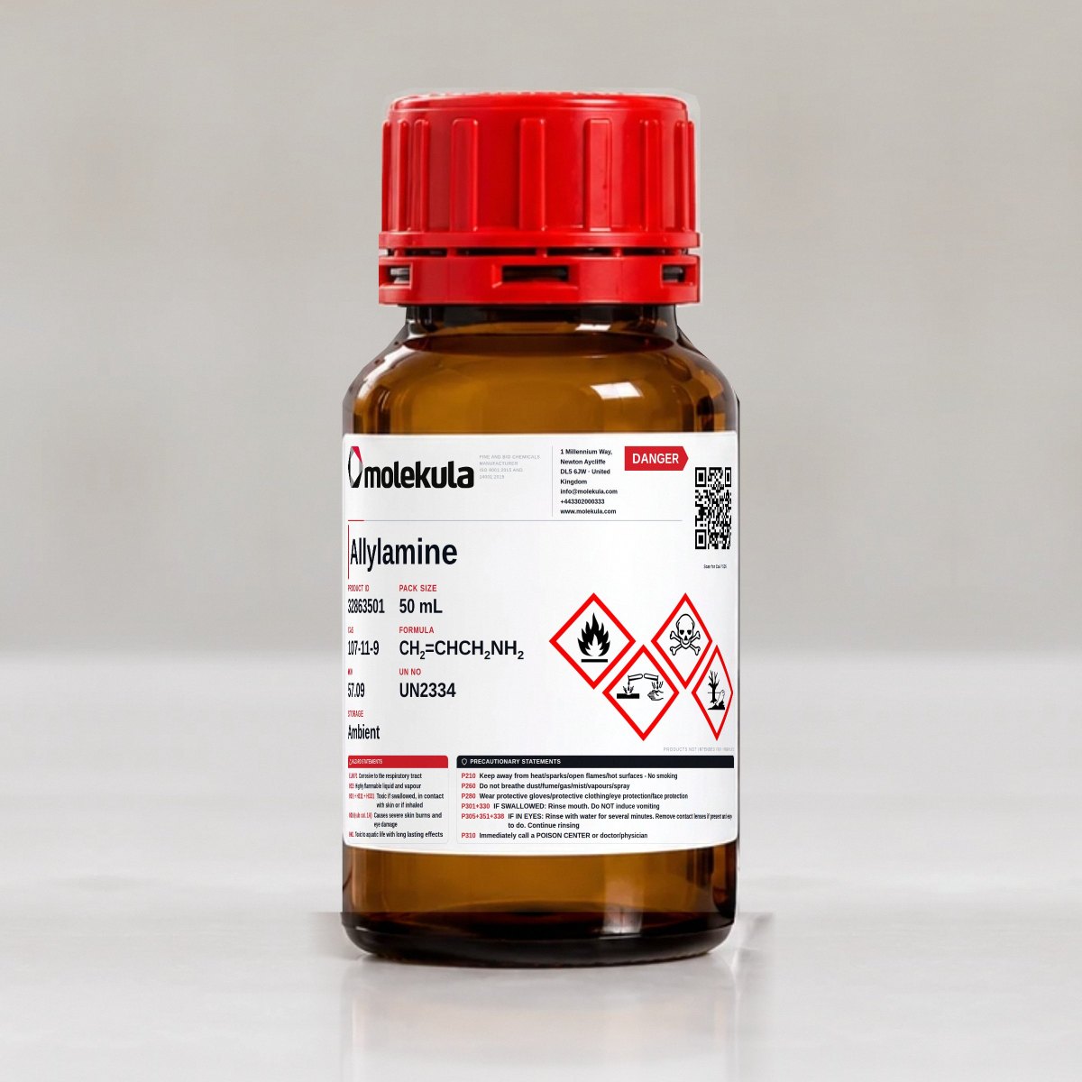 Allylamine, 50 mL pack
