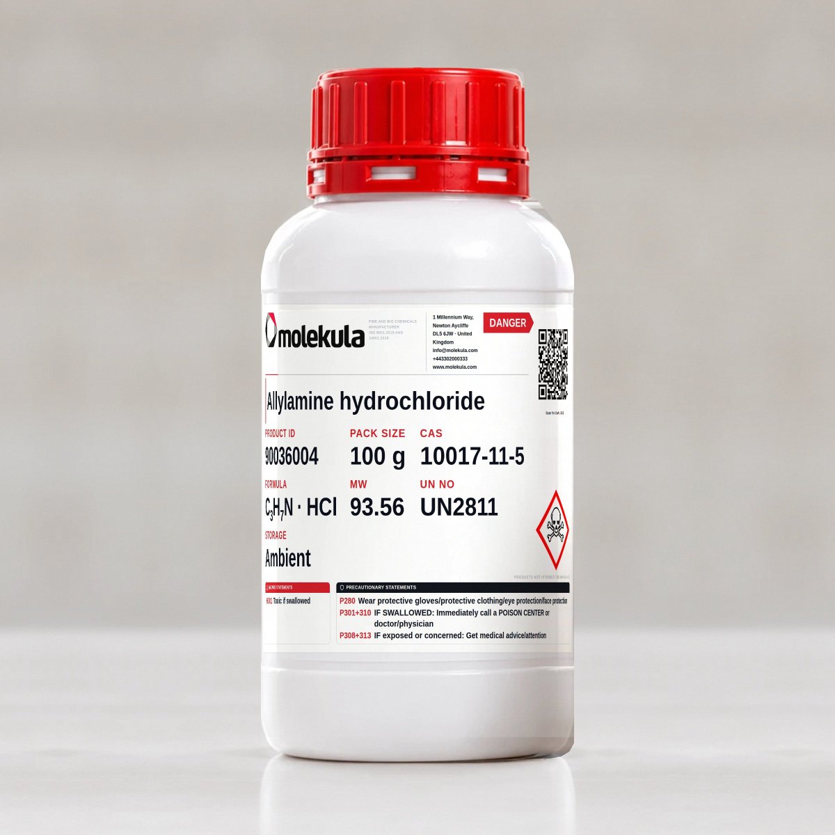 Allylamine hydrochloride, 100 g pack