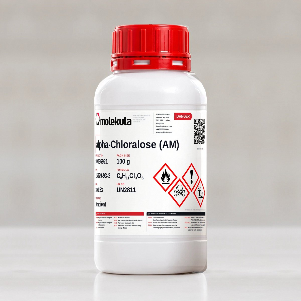alpha-Chloralose (AM), 100 g pack