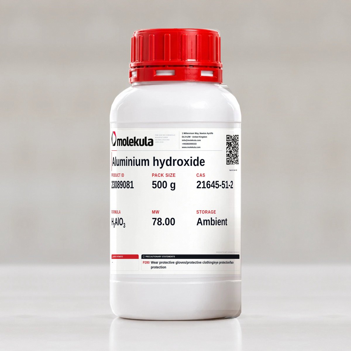 Aluminium hydroxide, 500 g pack